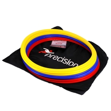 Precision Agility Hoops - Assorted - Pack of 12